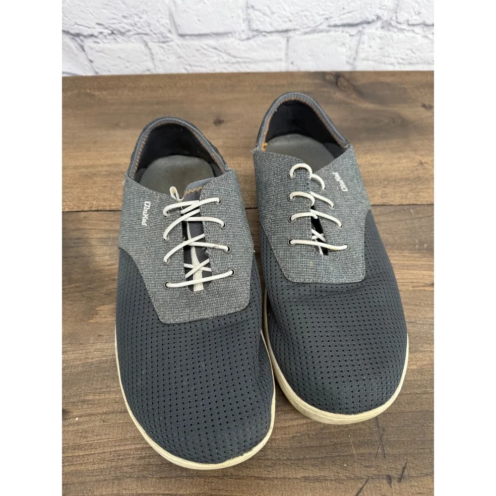 Olukai Nohea Moku Sneakers Mens 12 Gray Lightweight‎ Casual Beach Travel Shoes